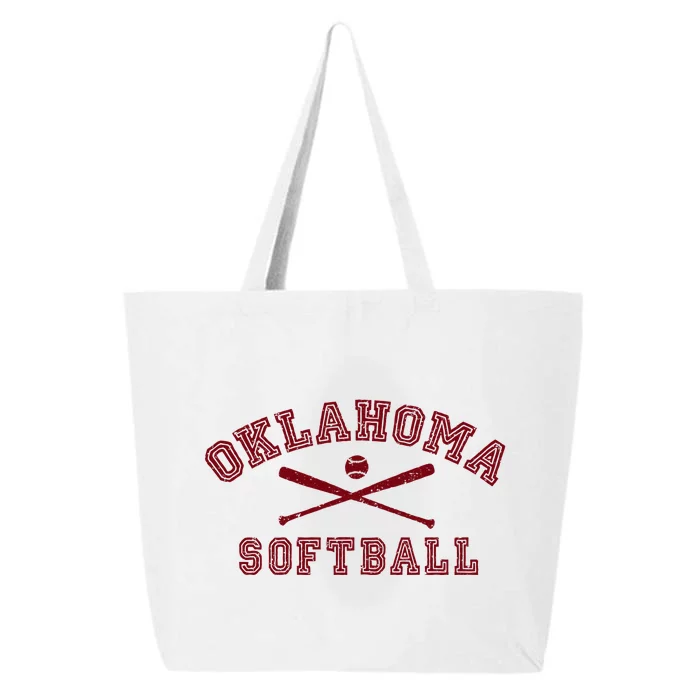 Vintage Oklahoma Softball Gear 25L Jumbo Tote