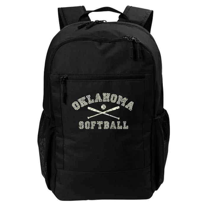 Vintage Oklahoma Softball Gear Daily Commute Backpack