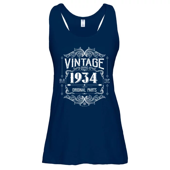 Vintage Old Style Top Notch Mostly Original Parts Whiskey Label 1934 90 Ladies Essential Flowy Tank