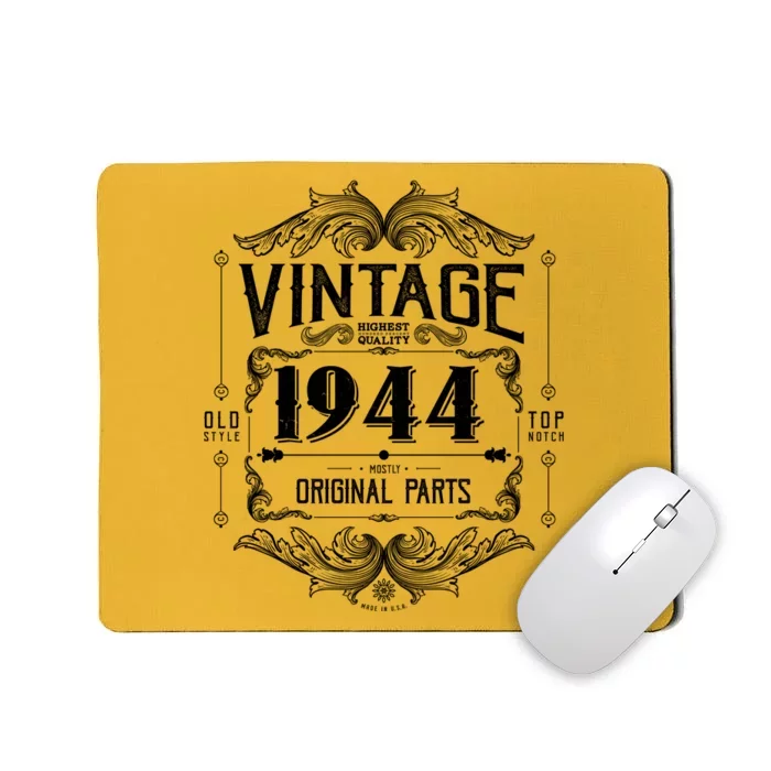 Vintage Old Style Top Notch Mostly Original Parts Whiskey Label 1944 80 Mousepad