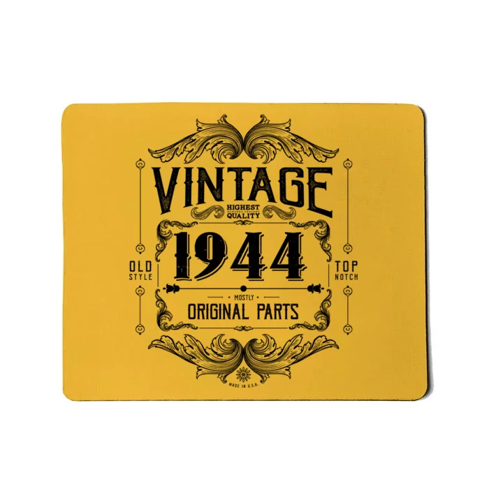 Vintage Old Style Top Notch Mostly Original Parts Whiskey Label 1944 80 Mousepad