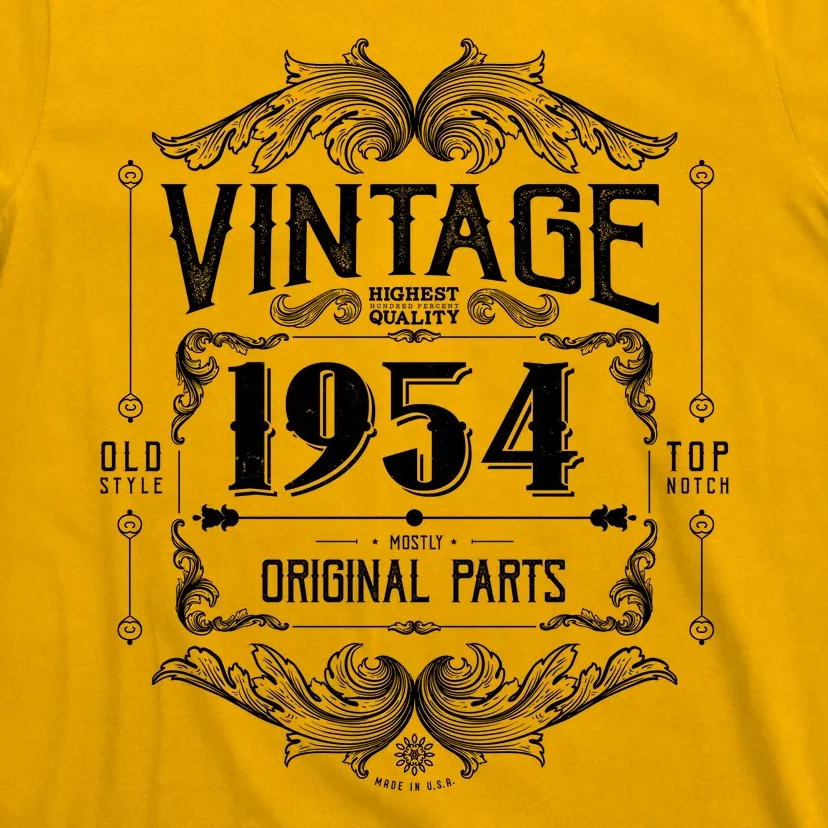 Vintage Old Style Top Notch Mostly Original Parts Whiskey Label 1954 70 T-Shirt