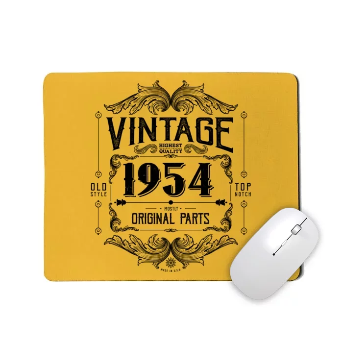 Vintage Old Style Top Notch Mostly Original Parts Whiskey Label 1954 70 Mousepad