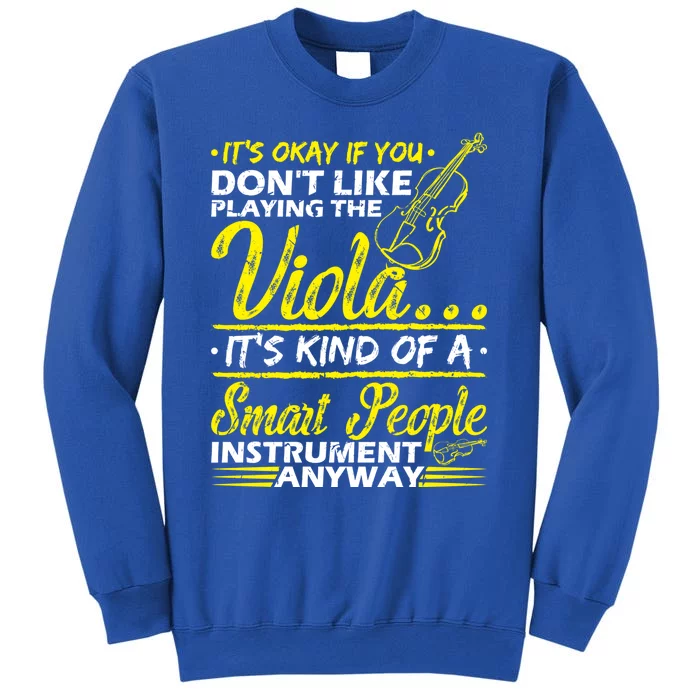 Viola Orchestra Symphony Musician Concert Violist Gift Tall Sweatshirt