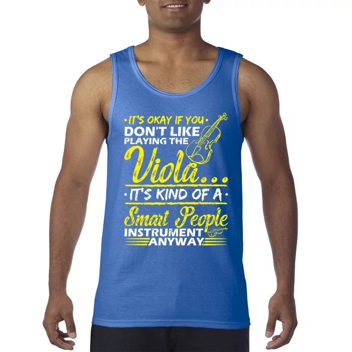 Viola Orchestra Symphony Musician Concert Violist Gift Tank Top