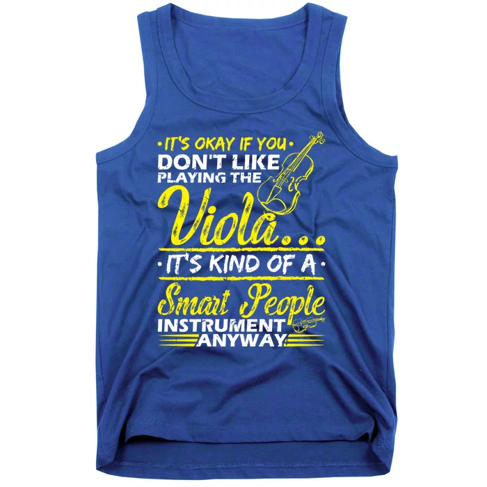 Viola Orchestra Symphony Musician Concert Violist Gift Tank Top