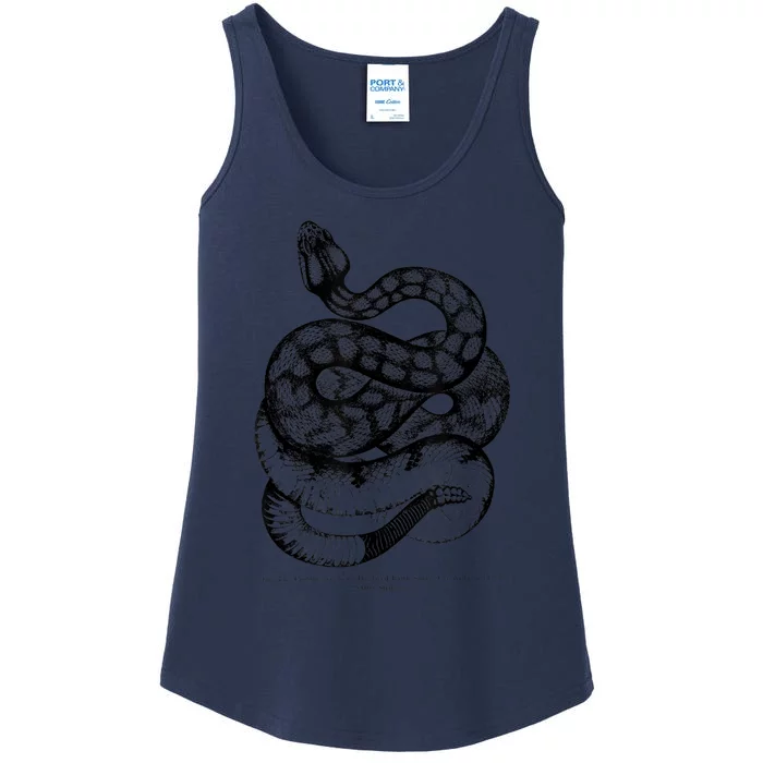 Vintage Ophiology South American Rattle Snake Tee Ladies Essential Tank