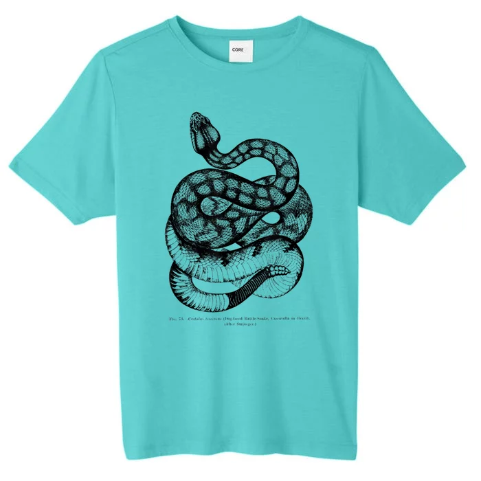 Vintage Ophiology South American Rattle Snake Tee ChromaSoft Performance T-Shirt