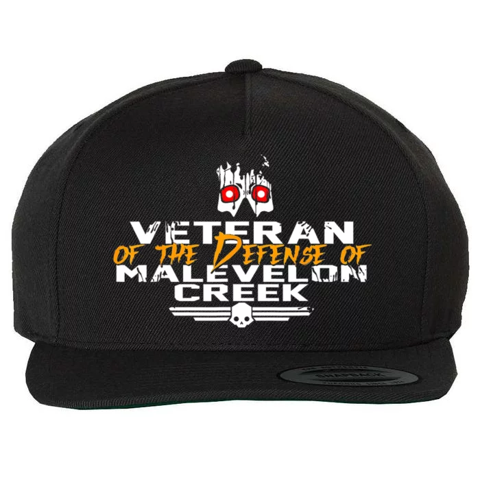 Veteran Of The Defense Of Malevelon Creek Wool Snapback Cap