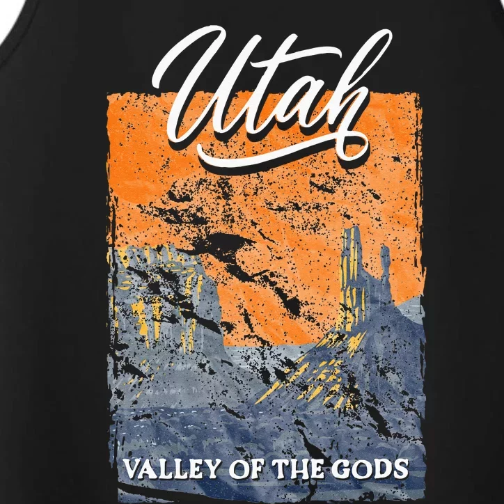 Valley Of The Gods Utah Beehive State National Parks Performance Tank