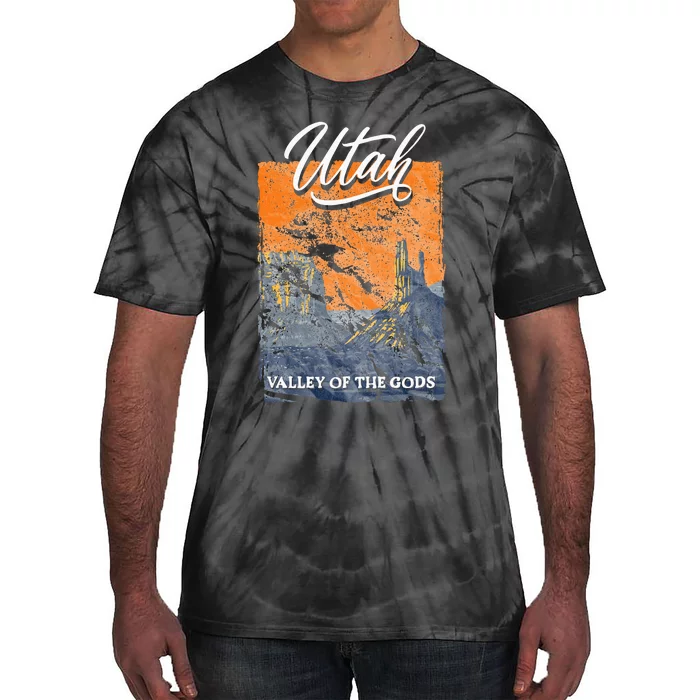 Valley Of The Gods Utah Beehive State National Parks Tie-Dye T-Shirt