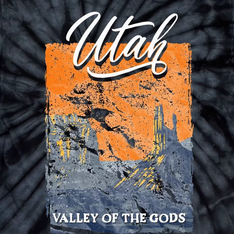 Valley Of The Gods Utah Beehive State National Parks Tie-Dye T-Shirt