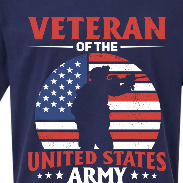 Veteran Of The United States Army Veterans Day Gift Sueded Cloud Jersey T-Shirt