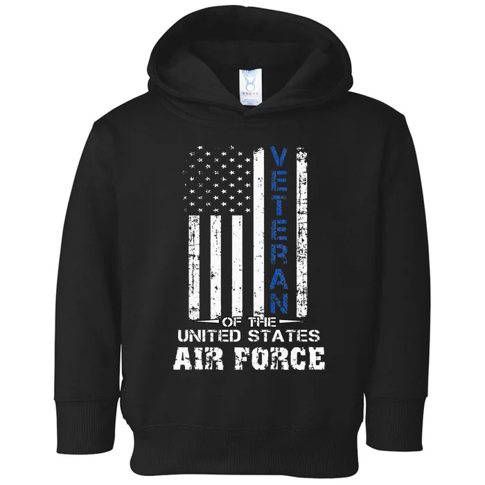 Veteran Of The United States US Air Force USAF Toddler Hoodie