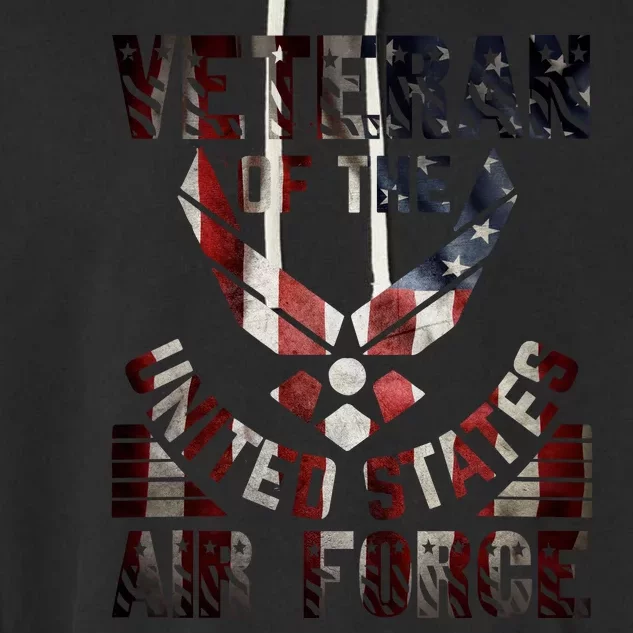 Veteran Of The United States Air Force Garment-Dyed Fleece Hoodie