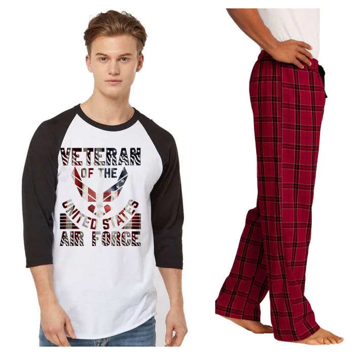 Veteran Of The United States Air Force Raglan Sleeve Pajama Set