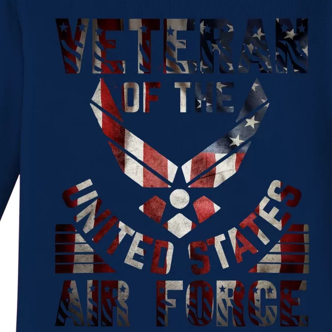 Veteran Of The United States Air Force Baby Long Sleeve Bodysuit