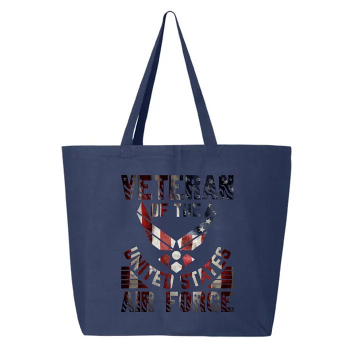 Veteran Of The United States Air Force 25L Jumbo Tote