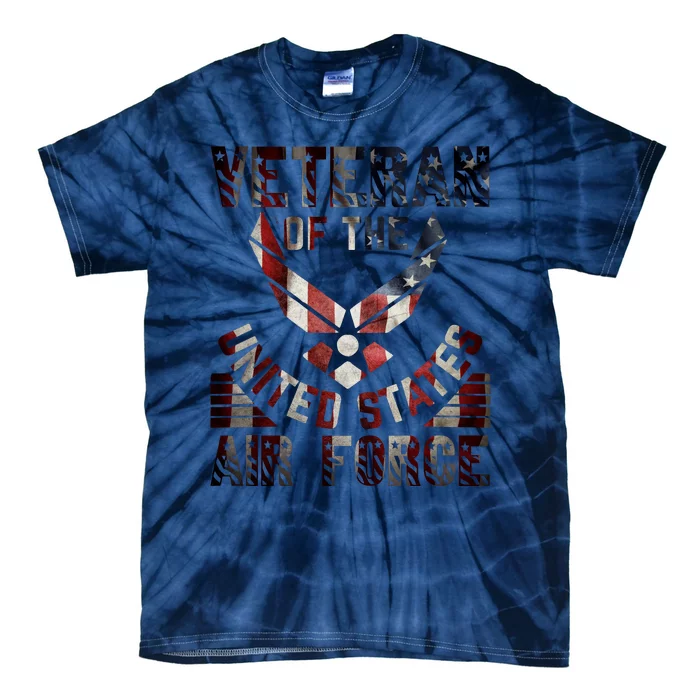 Veteran Of The United States Air Force Tie-Dye T-Shirt