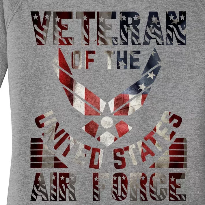 Veteran Of The United States Air Force Women's Perfect Tri Tunic Long Sleeve Shirt