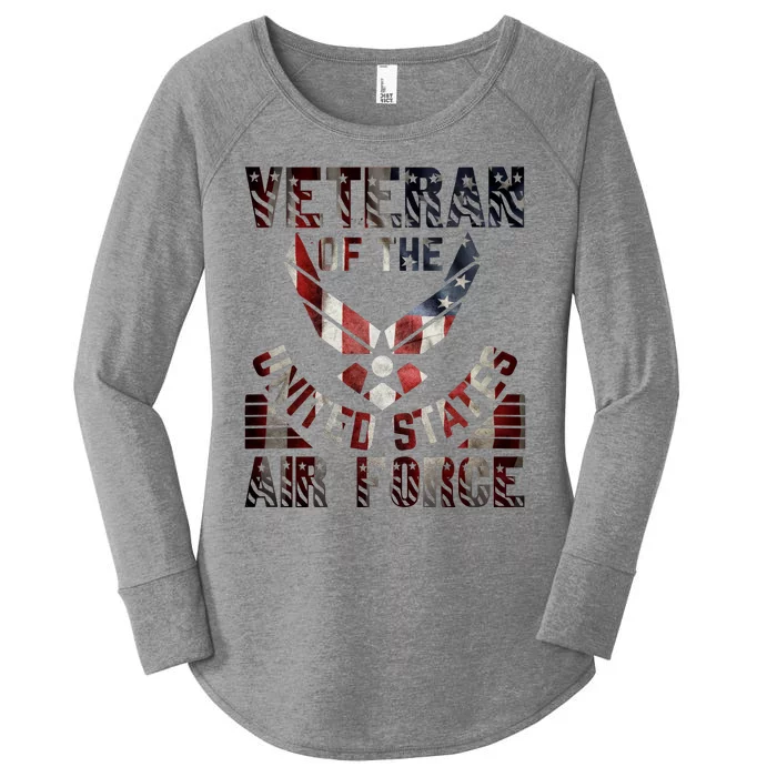 Veteran Of The United States Air Force Women's Perfect Tri Tunic Long Sleeve Shirt