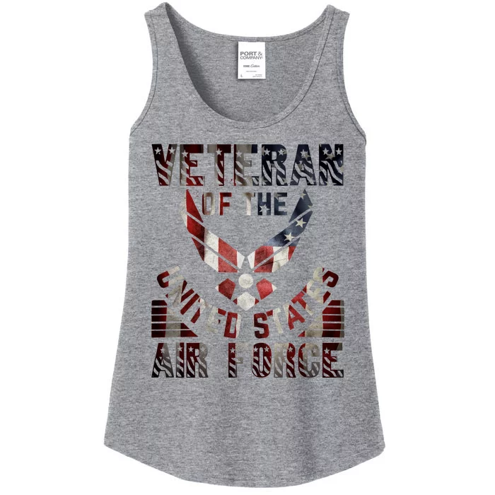 Veteran Of The United States Air Force Ladies Essential Tank