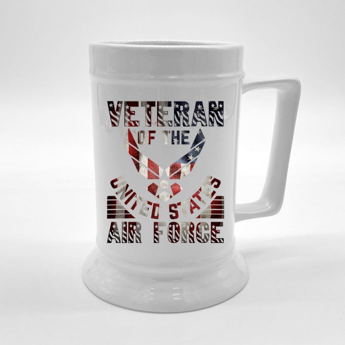 Veteran Of The United States Air Force Front & Back Beer Stein