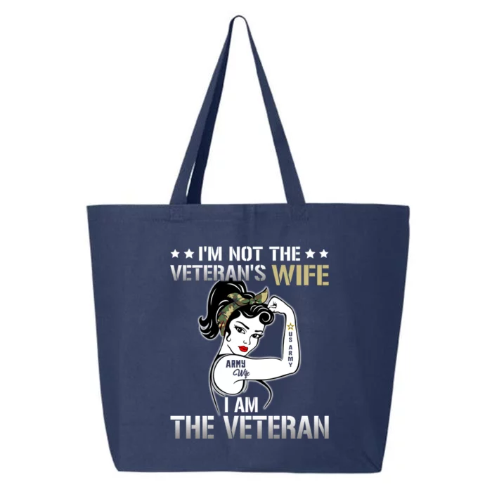 Veteran Of The United States Army Women 25L Jumbo Tote