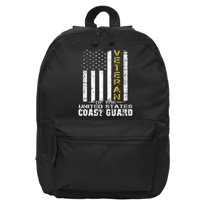 Veteran of the US Coast Guard USCG 16 in Basic Backpack