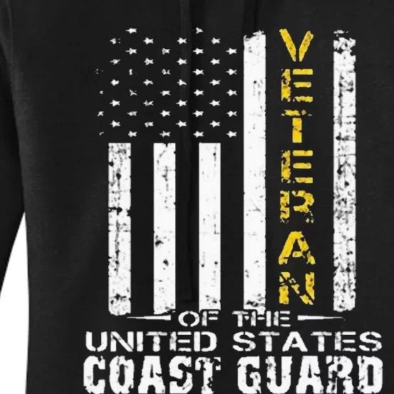 Veteran of the US Coast Guard USCG Women's Pullover Hoodie