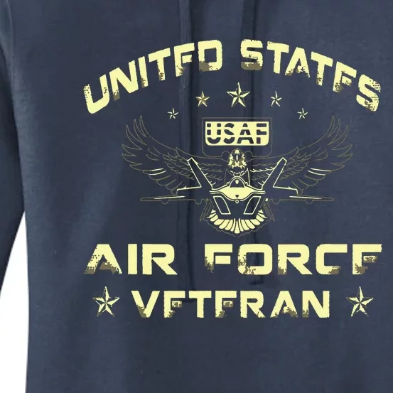 Veteran Of The United States US Air Force USAF Women's Pullover Hoodie