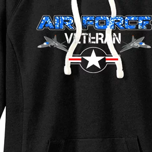 Veteran Of The United States US Air Force USAF Women's Fleece Hoodie