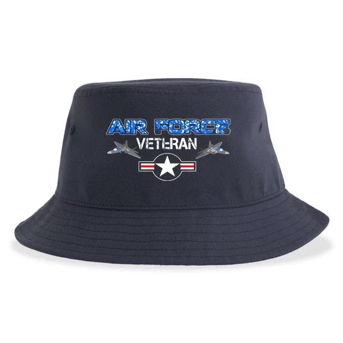 Veteran Of The United States US Air Force USAF Sustainable Bucket Hat