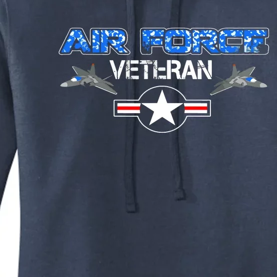 Veteran Of The United States US Air Force USAF Women's Pullover Hoodie