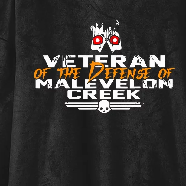 Veteran Of The Defense Of Malevelon Creek Hooded Wearable Blanket