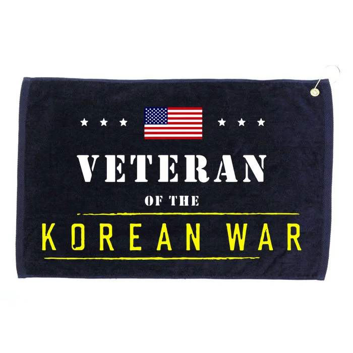 Veteran Of The Korean War Grommeted Golf Towel