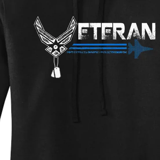 Veteran Of The United States Us A.I.R F.O.R.C.E Usaf Women's Pullover Hoodie