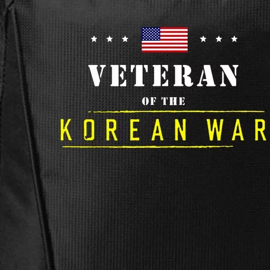 Veteran Of The Korean War City Backpack