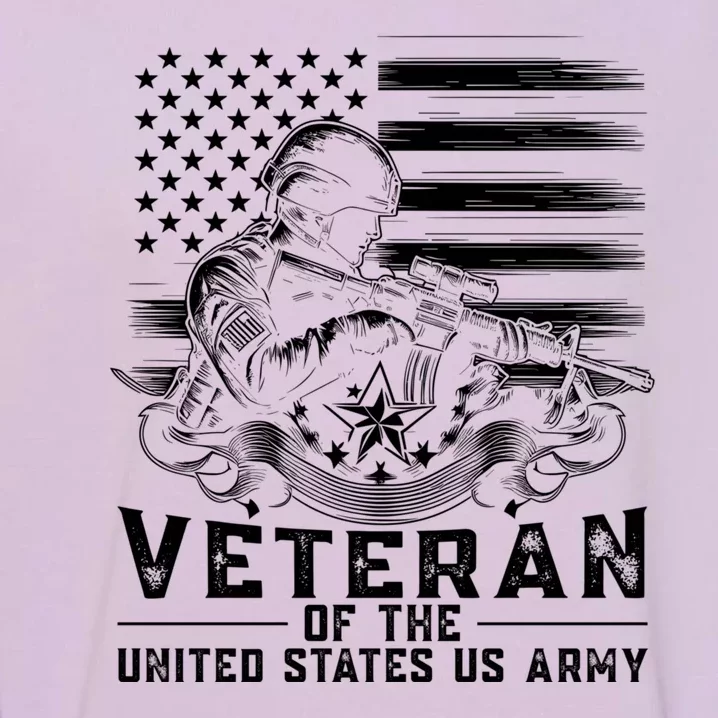 Veteran Of The United States Usa Army Patriotic Garment-Dyed Sweatshirt