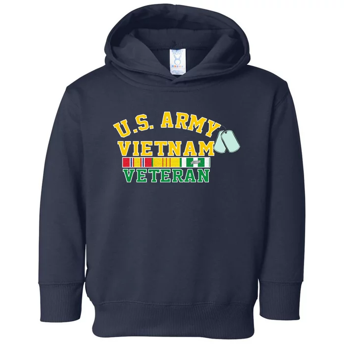 Veteran Of The United States Army Camouflage Us Flag Gift Toddler Hoodie