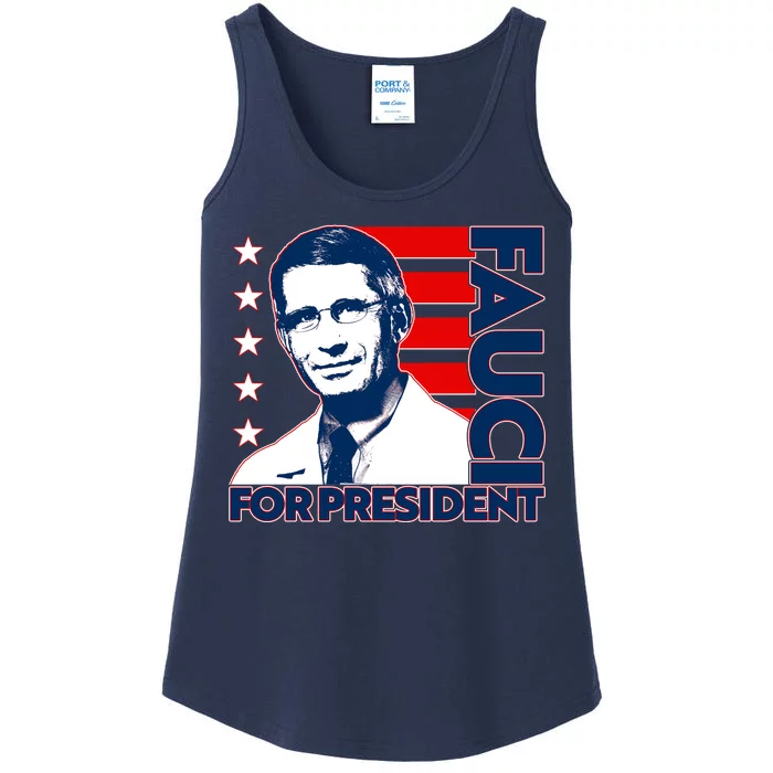 Vote Dr Fauci For President Ladies Essential Tank