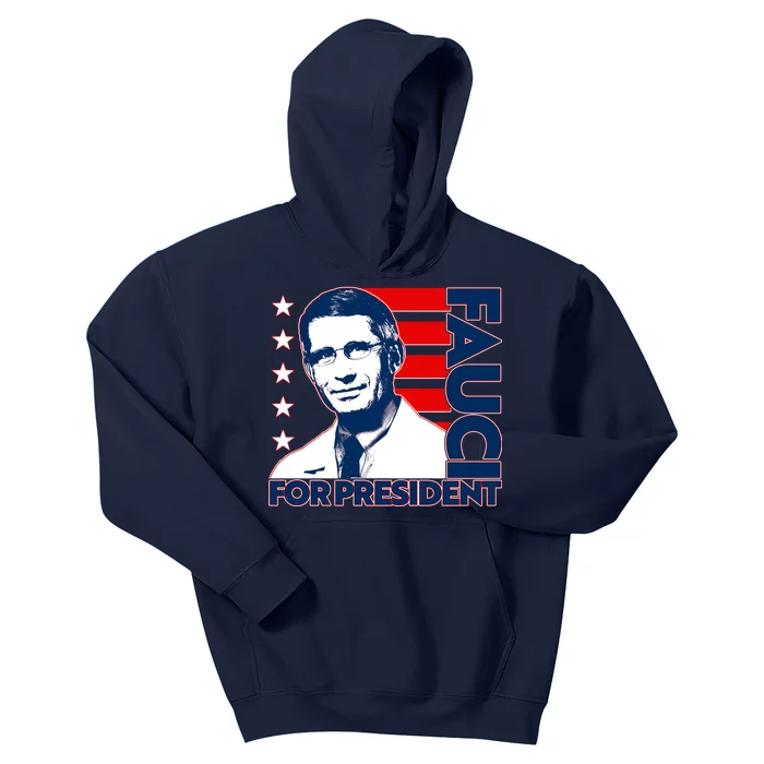 Vote Dr Fauci For President Kids Hoodie