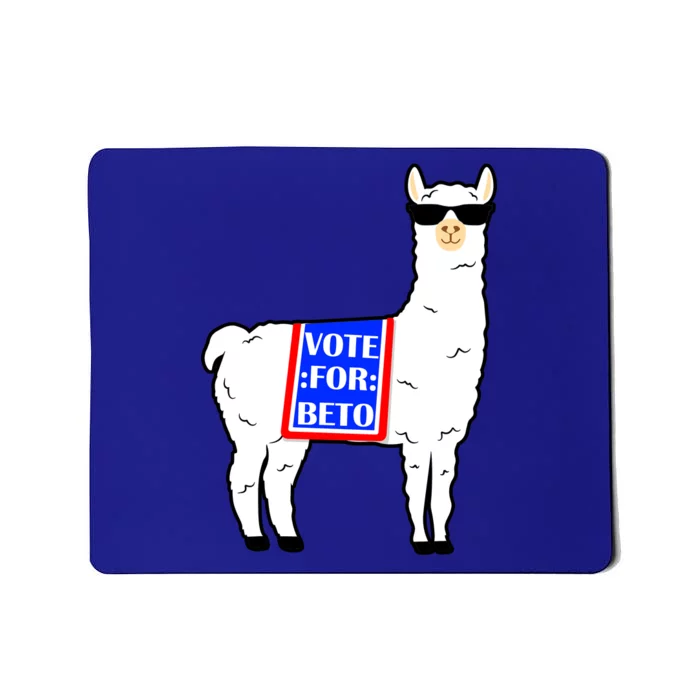 Vote For Beto Llama Mousepad