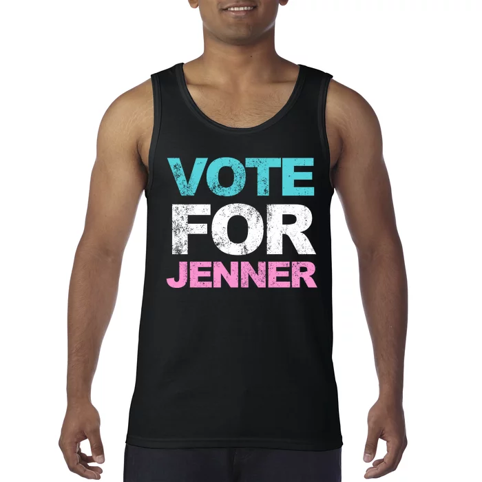 Vote For Jenner California Governor Tank Top