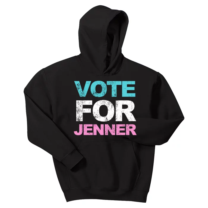 Vote For Jenner California Governor Kids Hoodie