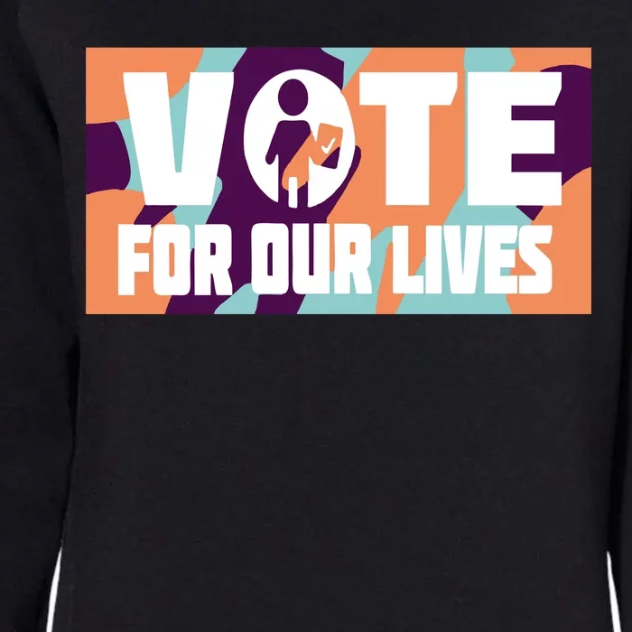 Vote For Our Lives Womens California Wash Sweatshirt