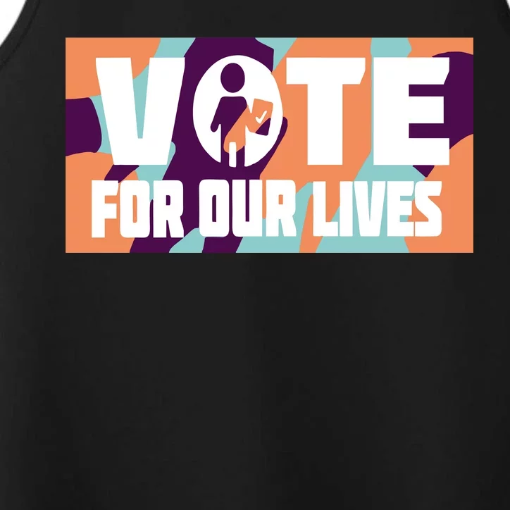 Vote For Our Lives Performance Tank