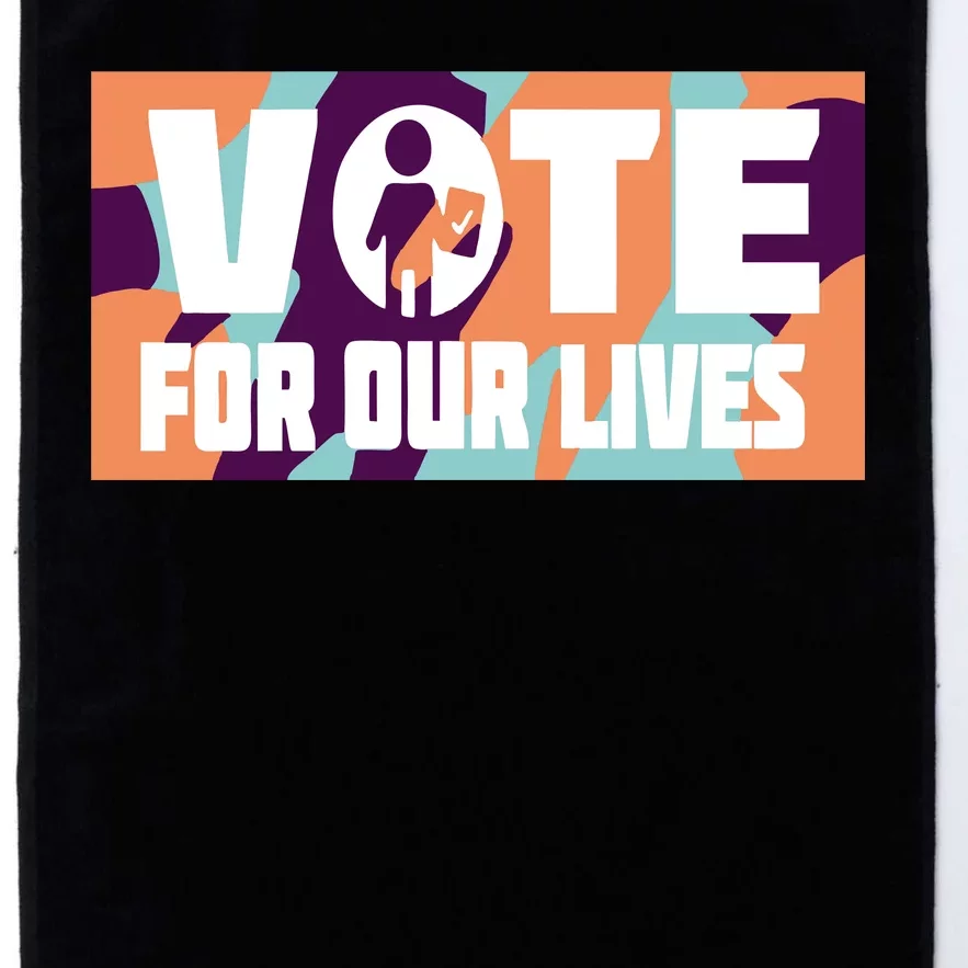 Vote For Our Lives Platinum Collection Golf Towel