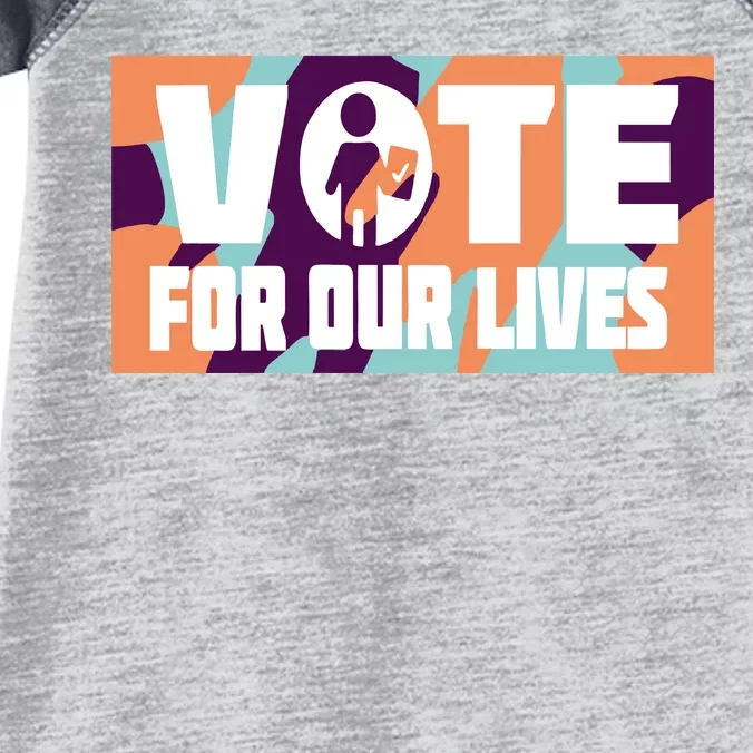 Vote For Our Lives Infant Baby Jersey Bodysuit