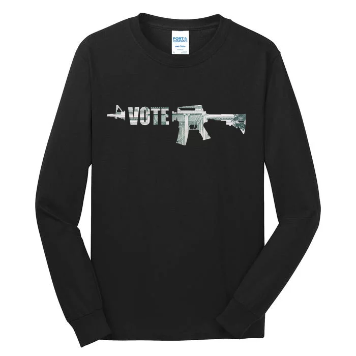 Vote Guns Tall Long Sleeve T-Shirt